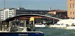 Ugly modern Bridge in Historical Venezia? This is Venice Ponte di Calatrava. Connects Piazzale Roma &  Venezia Santa Lucia 