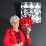 Gigantic jumble of masked people in costume on St Mark's Square. Read everything about Venetian Masks