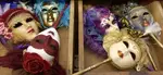 Buy Venetian Mask is tempting. All kinds of Varieties. This page gives you advice and information. Inclusive a route to visit the Authentic shops in Venice