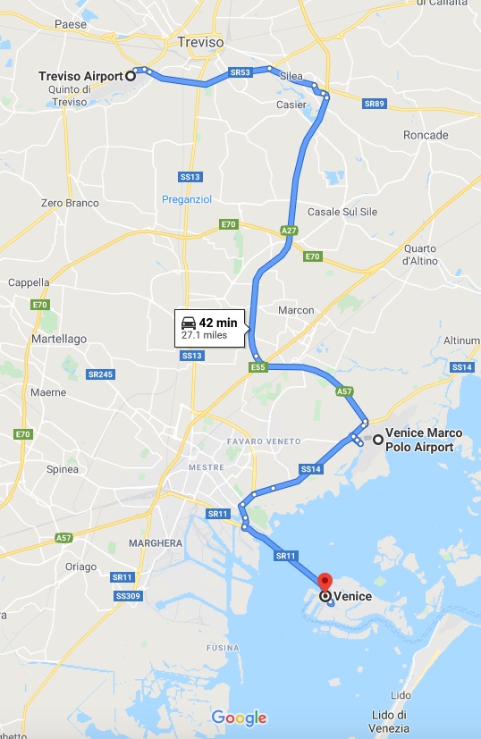 Getting from Airport to Venice Best Transfer Options