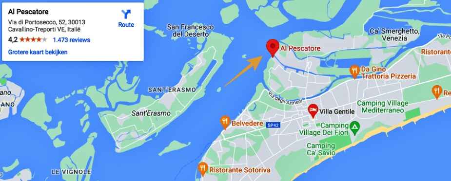 Punta Sabbioni Ristorante Al Pescatore Punta Sabbioni Ristorante Al Pescatore