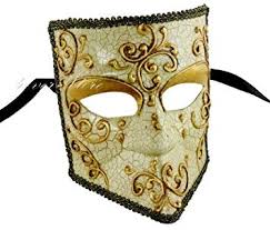 Bauta Venice Carnival Mask