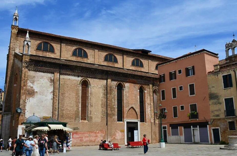 Chiesa-Santo Stefano Church Venice Walking Map