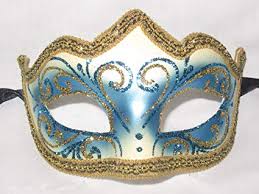 Colombina Venice Carnival Mask