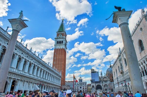 Crowded San Marco Venice Crowded San Marco Venice