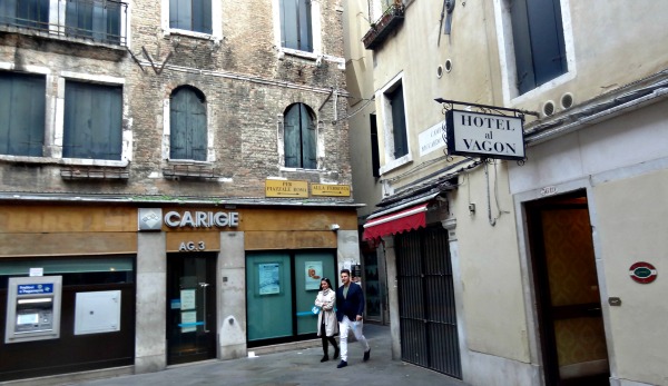 Hotel during Venice Marathon