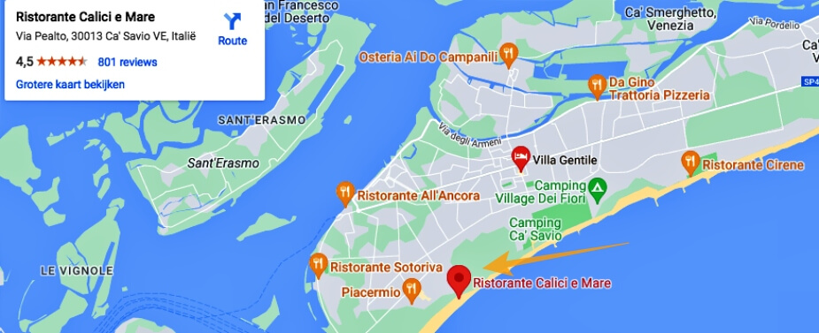 Punta Sabbioni Ristorante Calici-e-Mare Punta Sabbioni Ristorante Calici-e-Mare