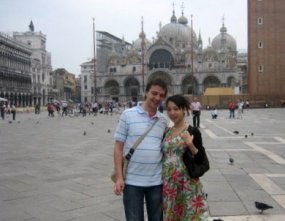 Piazza San Marco posing Piazza San Marco posing