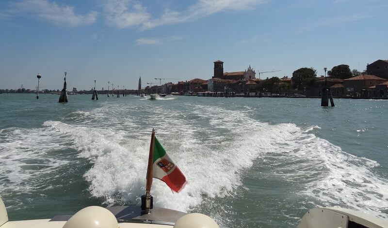 Water Taxi Venice to Airport