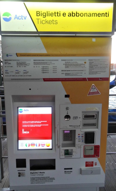 ACTV-Ticketmachine