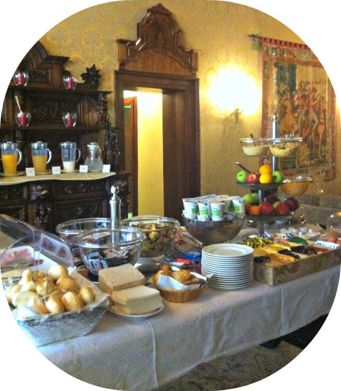 Breakfast at Venice Hotel Palazzo Priuli