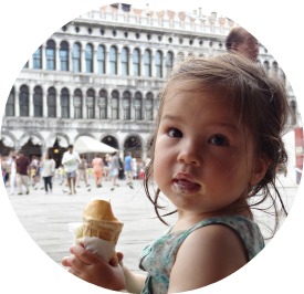 Ice cream Venice Italy